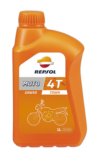 Масло моторное Repsol Moto Town 4T 20W-50 API SG