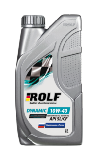 Масло моторное Rolf Dynamic 10W-40 API SL/CF