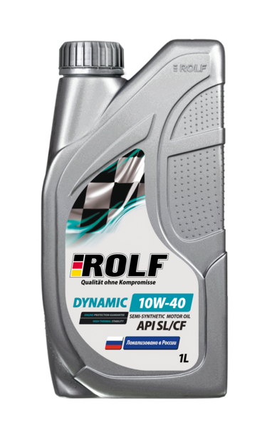 Масло моторное Rolf Dynamic 10W-40 API SL/CF
