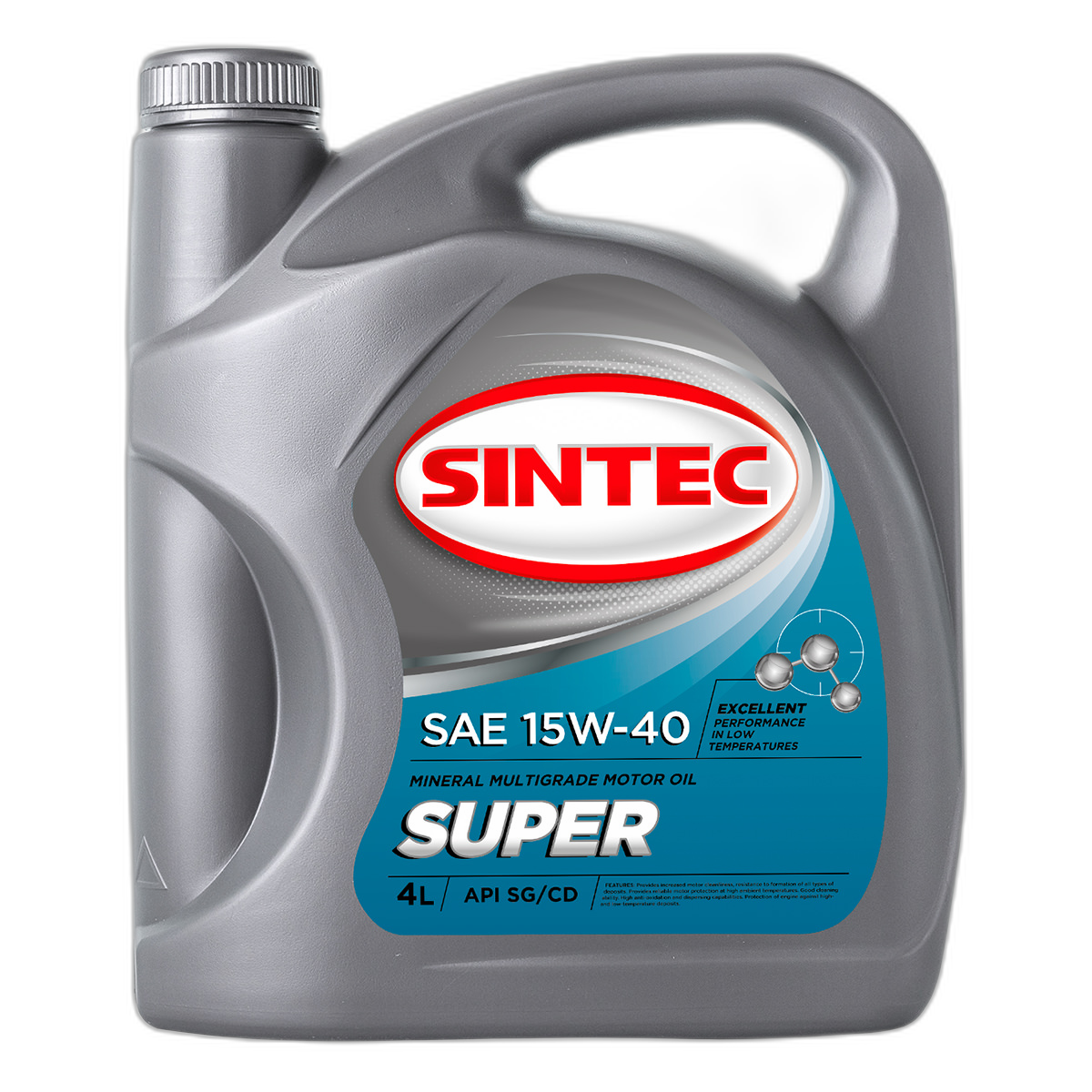 Масло моторное Sintoil/Sintec Супер 15W-40 API SG/CD