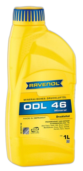 Масло для пневмоинструмента Ravenol ODL 46 Oel fur Druckluftaggregate