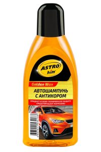 Автошампунь Астрохим Golden Wax с антикором АС-306