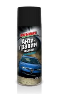 Антигравий Runway черный аэрозоль