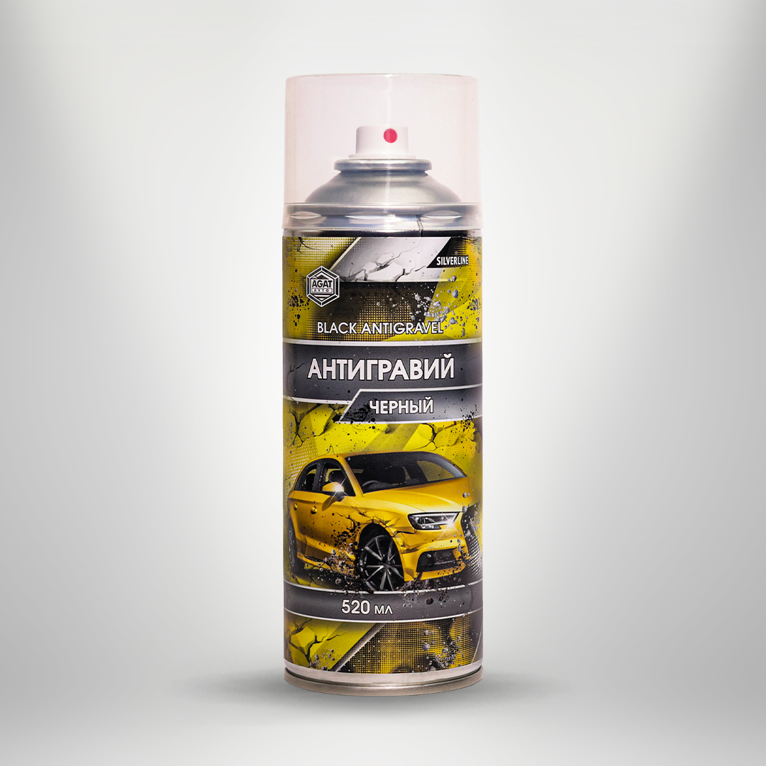 Антигравий Агат черный аэрозоль