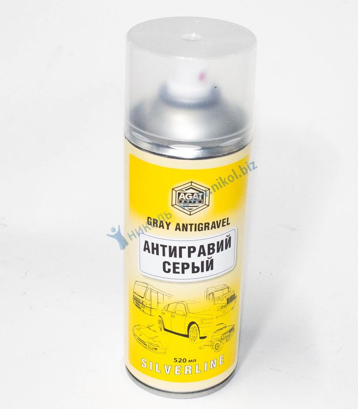 Антигравий аэроз серый AGAT-AVTO