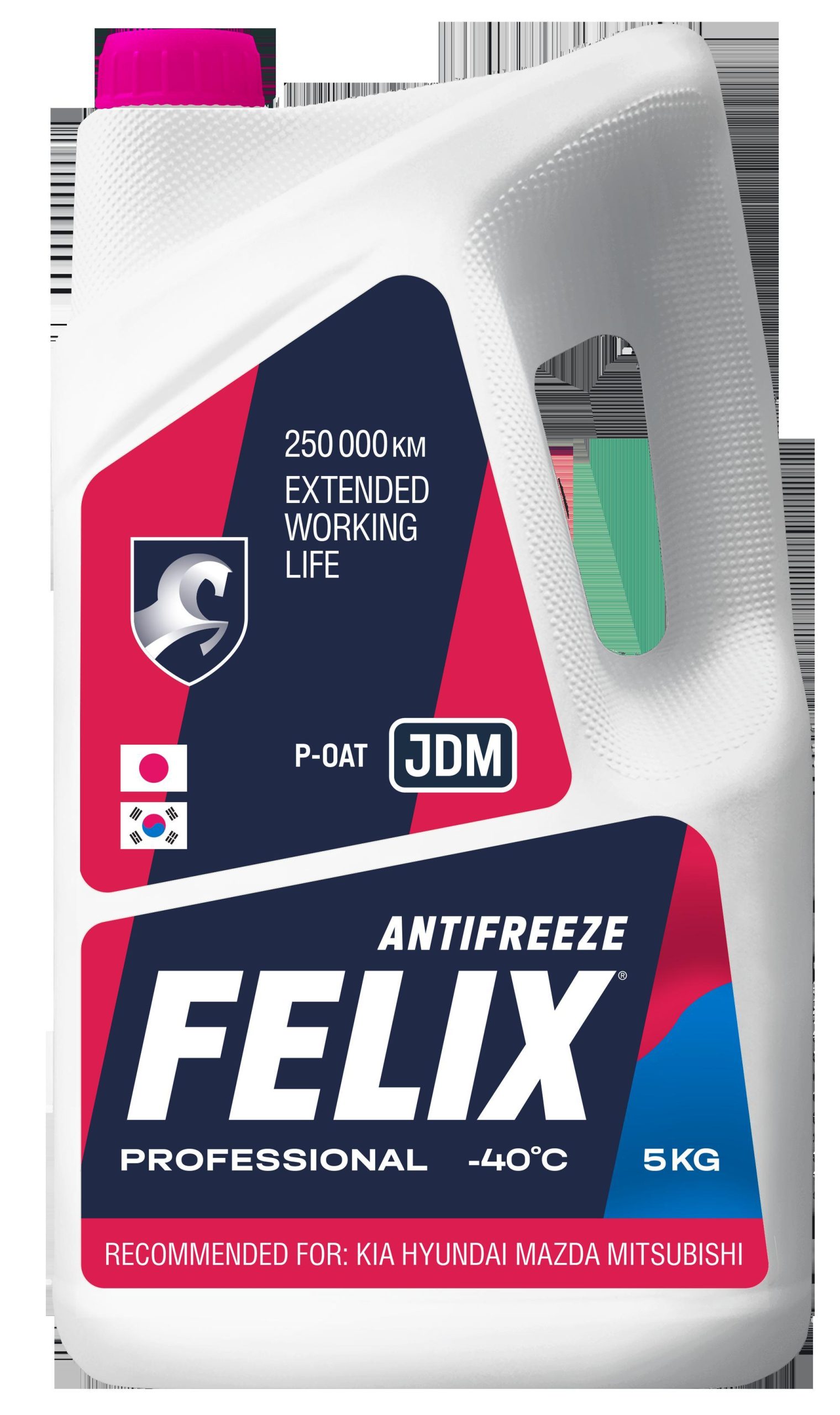 FELIX Антифриз FELIX JDM Pink G12++ 5кг розовый 430206402