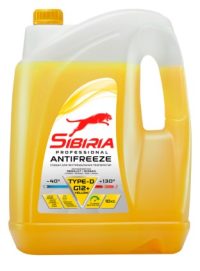 Антифриз Sibiria желтый G12+ (-40)