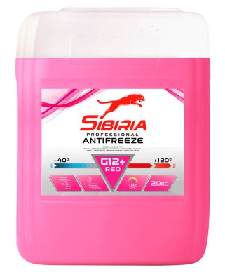 Антифриз Sibiria красный G12 + (-40)