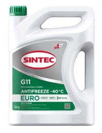 Антифриз Sintec Euro зеленый G11 (-40) НОВЫЙ