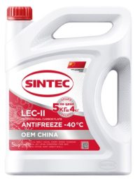 Антифриз Sintec OEM China OAT красный -40 АКЦИЯ по цене