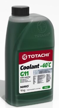 Антифриз TOTACHI NIRO COOLANT -40 C зеленый G11