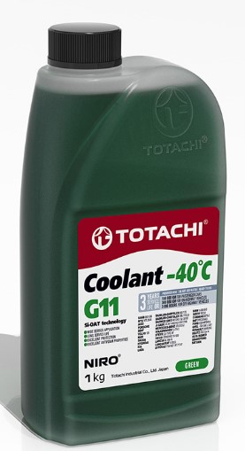 Антифриз TOTACHI NIRO COOLANT -40 C зеленый G11