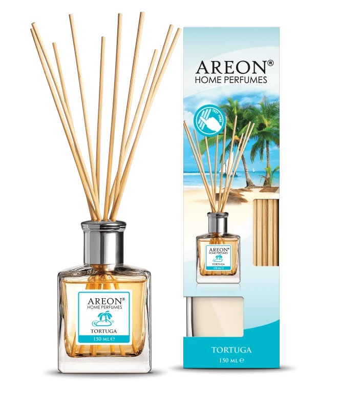 Ароматизатор для дома Areon Sticks LUX (банка, деревянные палочки) Tortuga тортуга
