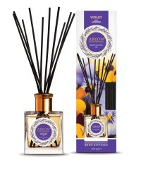 Ароматизатор для дома Areon Sticks Natural Lavender Oi (банка, деревянные палочки) Violet&Lavender