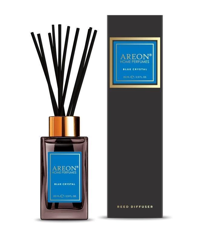 Ароматизатор для дома Areon Sticks Premium (банка, деревянные палочки) Blue Crystal Синий кристалл