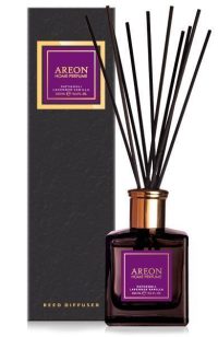 Ароматизатор для дома Areon Sticks Premium (банка, деревянные палочки) Patchouli-lavender пачули-лаванда