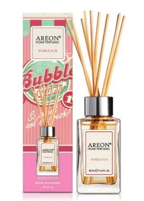 Ароматизатор для дома Areon Sticks (банка, деревянные палочки) Bubble Gum бабл гам