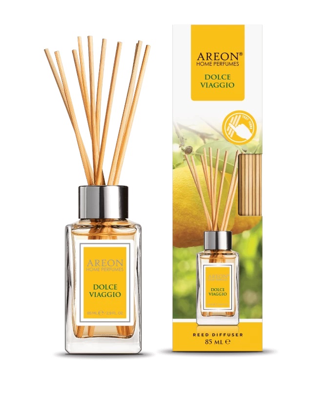 Ароматизатор для дома Areon Sticks (банка, деревянные палочки) DolceViaggio 704-RS-16