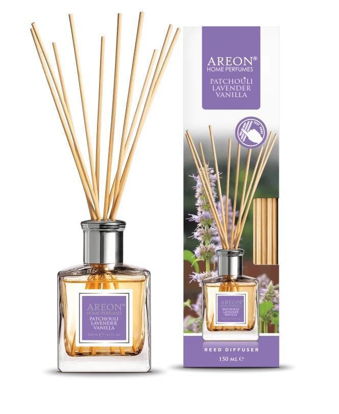 Ароматизатор для дома Areon Sticks (банка, деревянные палочки) Patchouli Lavender пачули-лаванда-ваниль
