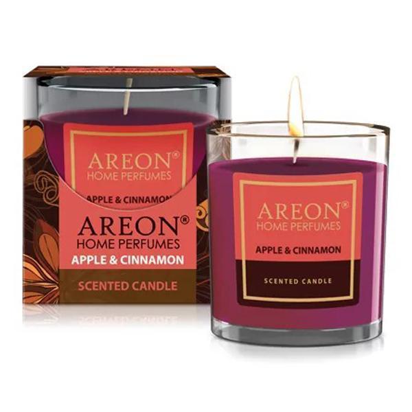 Ароматизатор для дома Areon свеча Apple & Cinnamon яблоко с корицей 120 г