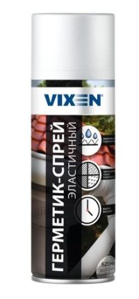 Герметик Vixen белый эластичный спрей