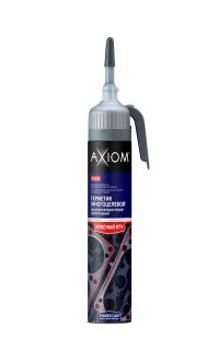 Герметик прокладка AXIOM RTV Silicone высокотемпературный красный с автоподачей