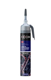 Герметик прокладка AXIOM RTV Silicone высокотемпературный черный с автоподачей