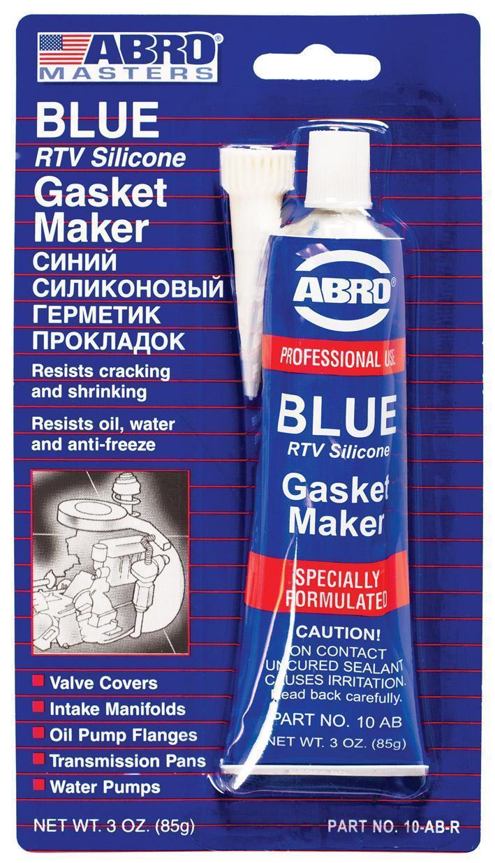 Герметик силиконовый Abro Masters синий 85 г*