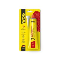 Герметик силиконовый WOG красный 85 гр