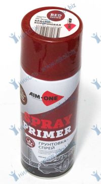 Грунт аэроз универс красно-коричневый AIM-ONE