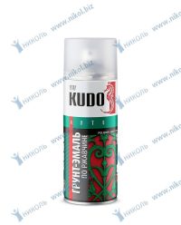 Грунт-эмаль по ржавчине Kudo RAL1018 желтый аэрозоль *