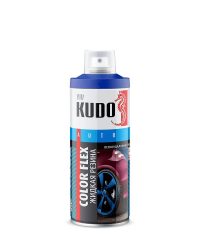 Жидкая резина Kudo белая аэрозоль