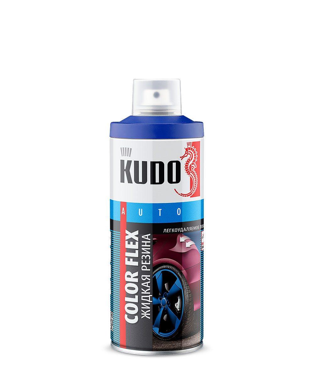 Жидкая резина Kudo белая аэрозоль