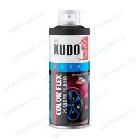 Жидкая резина Kudo черная аэрозоль