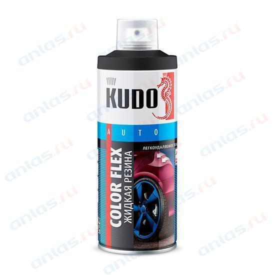 Жидкая резина Kudo черная аэрозоль