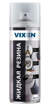 Жидкая резина Vixen прозрачный матовый аэрозоль