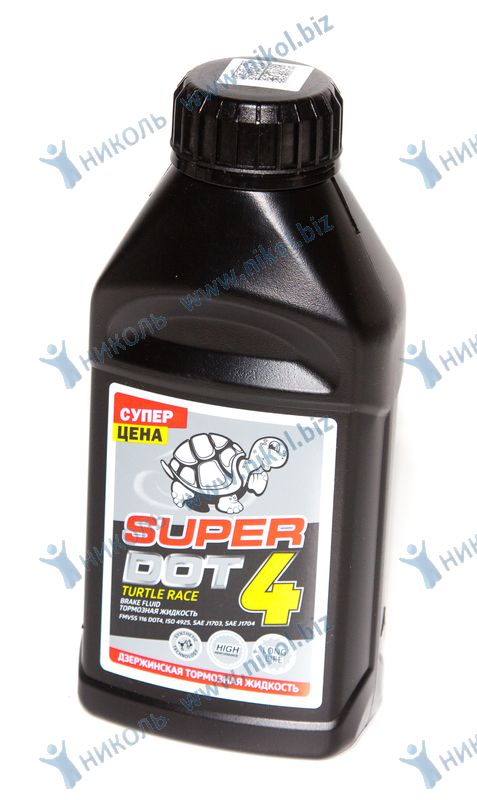 Жидкость торм DOT4 Turtle Race Super (455гр)