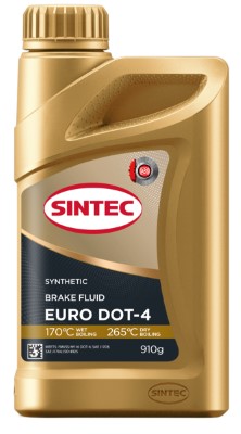 Жидкость тормозная Sintec Euro Dot-4