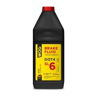 Жидкость тормозная WOG DOT4 SL6 455 г