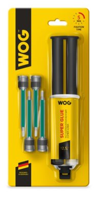Клей WOG металлонаполненный двухкомпонентный 12,5 гр
