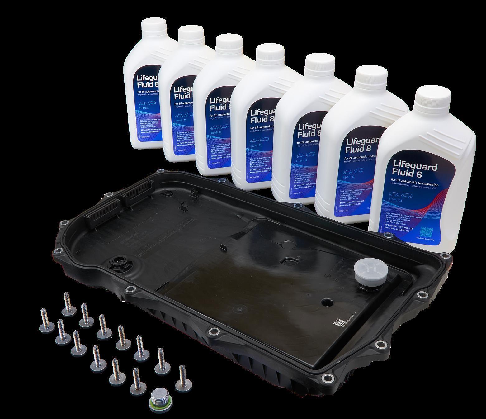 Комплект для замены масла АКПП BMW 1 (F20) 10-, 3 (F30) 11-, 5 (F10, G30) 09-, X1,3,4,5,6 09- 1087298365ZFR