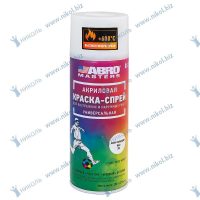 Краска аэрозольная Abro 206 высокотемпературная белая *