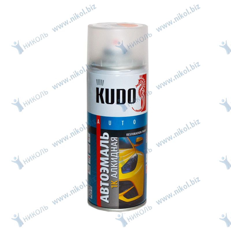 Краска аэрозольная Kudo 1025 оранжевая *