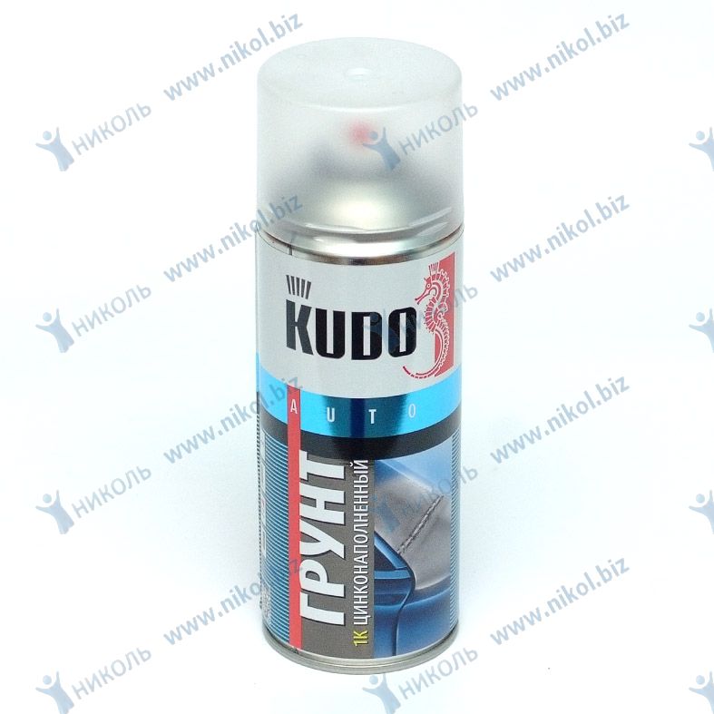 Краска аэрозольная Kudo Ford Focus Frozen white белая *
