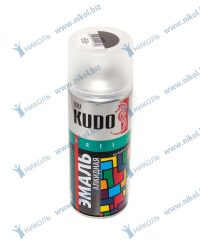 Краска аэрозольная Kudo глубоко-серая (RAL 7026)*
