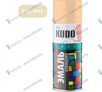 Краска аэрозольная Kudo кость пастельная *