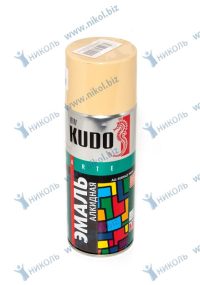 Краска аэрозольная Kudo кремовая *