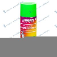 Краска аэрозольная флуоресцентная Abro зеленая *