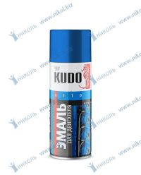 Краска для двигателя аэроз синяя KUDO