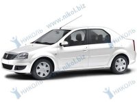 Краска кисточка Renault белый 369 Blanc Glacier KUDO